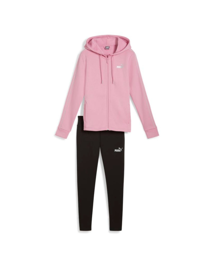 Dres damski Puma METALLIC TRACKSUIT FL 68304648 Różowy - Sklep online Mastersport