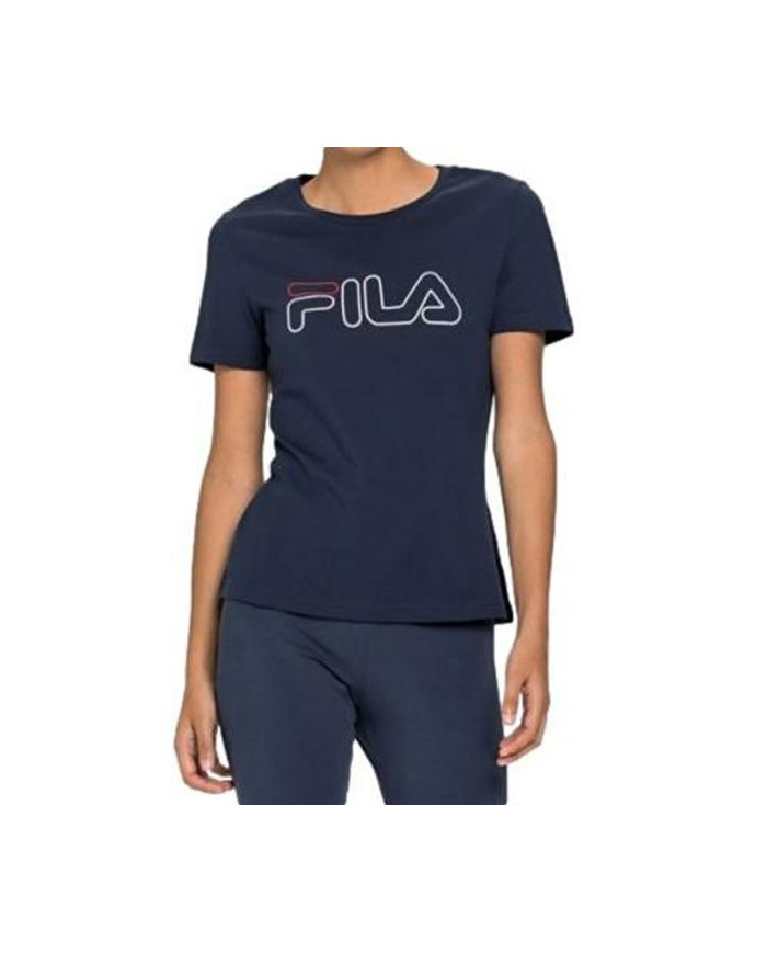 Koszulka damska Fila LADAN TEE W 683179170 Niebieska - Sklep online Mastersport