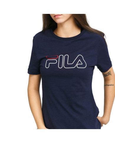 Koszulka damska Fila LADAN TEE W 683179170 Niebieska - Sklep online Mastersport