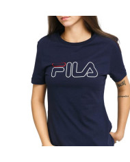 Koszulka damska Fila LADAN TEE W 683179170 Niebieska - Sklep online Mastersport