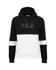 Bluza męska Fila JADON BLOCKED TAPE HOODY 683255E09 Czarna - Sklep online Mastersport
