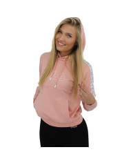 Bluza damska Fila JACINDA TAPED HOODY W 683281A973 Różowa - Sklep online Mastersport