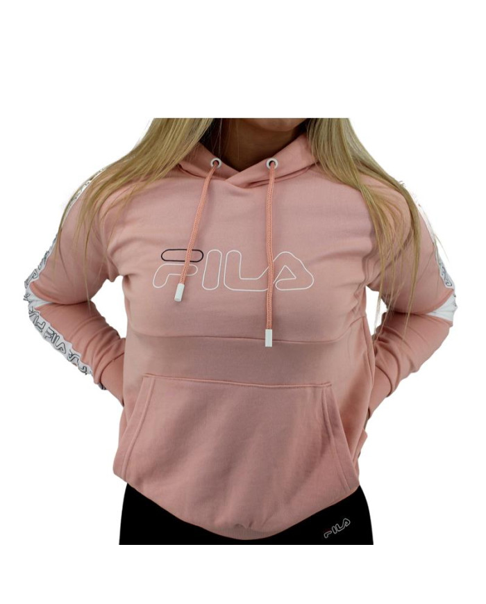 Bluza damska Fila JACINDA TAPED HOODY W 683281A973 Różowa - Sklep online Mastersport