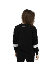 Bluza damska Fila JACKI TAPED CREW SWEAT W 683282E09 Czarna - Sklep online Mastersport