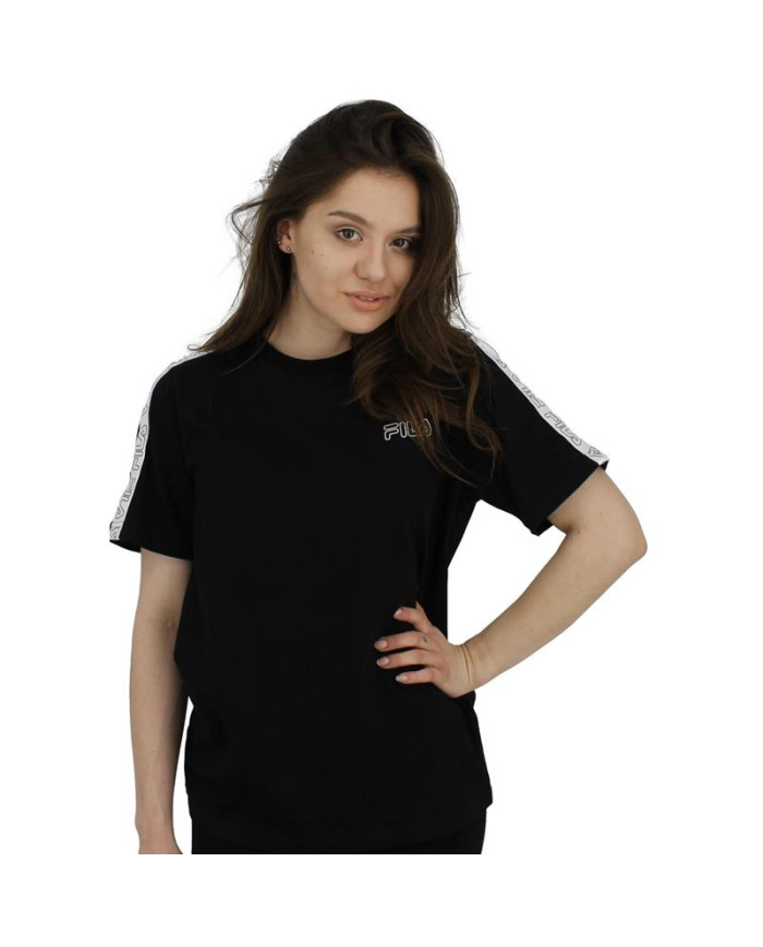Koszulka dziecięca Fila JAKILA TAPED TEE 683402002 Czarna - Sklep online Mastersport