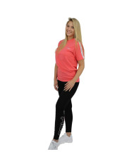 Koszulka dziecięca Fila TAPED TEE TEENS 683402B011 Różowa - Sklep online Mastersport