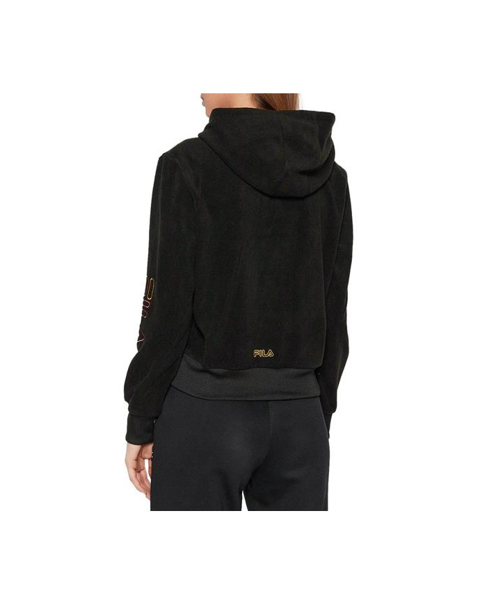 Bluza damska Fila PIPPA CROPPED HOODY W 683438A273 Czarna - Sklep online Mastersport