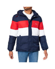 Kurtka męska Fila PIRRO BLOCKED PUFF JKT M 683457G06 Niebieska - Sklep online Mastersport