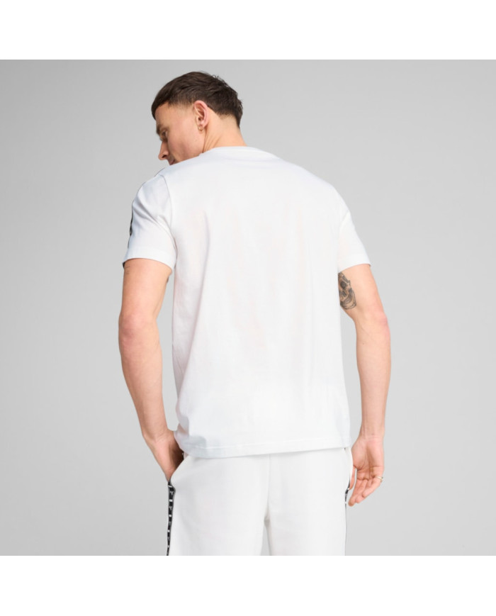 Koszulka męska Puma ESS TAPE TEE 68467402 Biała - Sklep online Mastersport