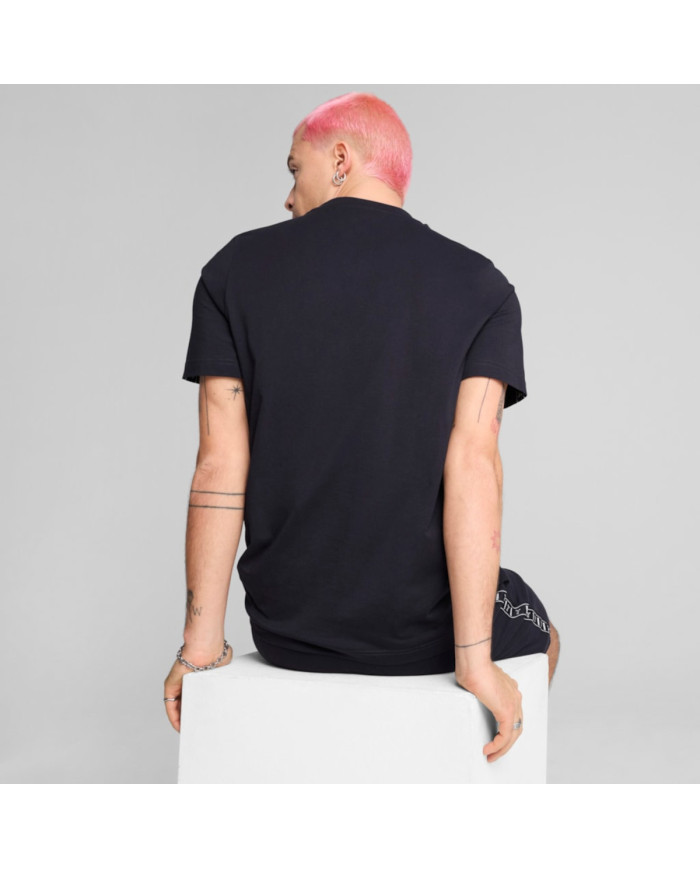 Koszulka męska Puma ESS TAPE TEE 68467416 Niebieska - Sklep online Mastersport