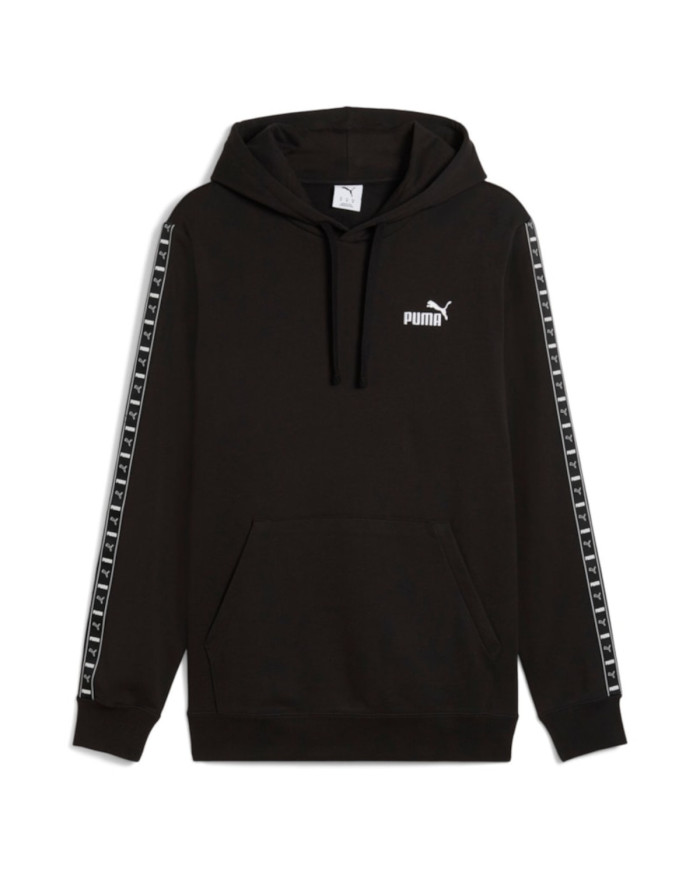 Bluza męska Puma ESS TAPE HOODIE TR 68467601 Czarna - Sklep online Mastersport