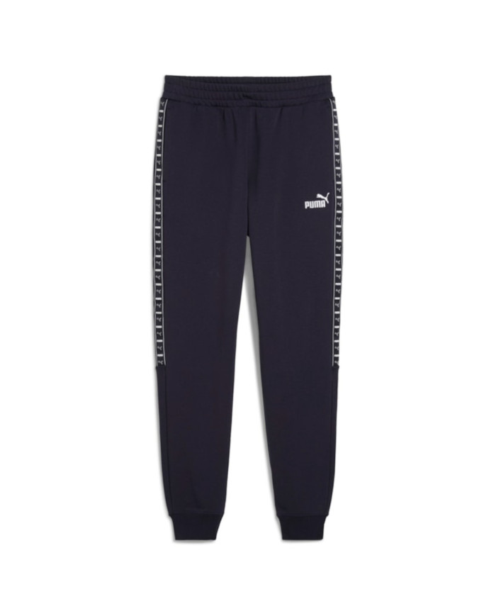 Spodnie męskie Puma ESS TAPE SWEATPANTS TR CL 68468016 Niebieskie - Sklep online Mastersport
