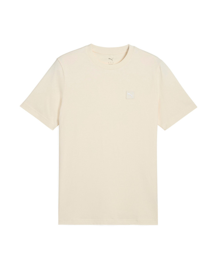 Koszulka męska Puma ESS ELEVATED TEE 68472699 Beżowa - Sklep online Mastersport