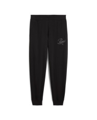 Spodnie damskie Puma ESS SCRIPT COMFORT SWEATPANTS 68498501 Czarne - Sklep online Mastersport