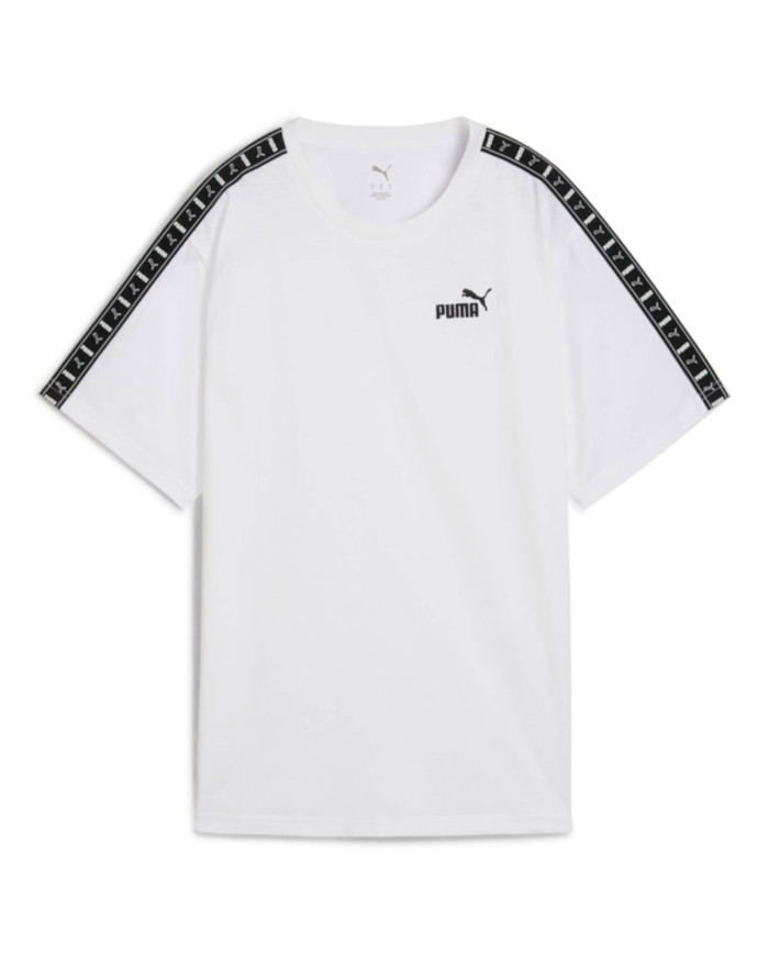Koszulka damska Puma ESS TAPE RELAXED TEE 68500902 Biała - Sklep online Mastersport