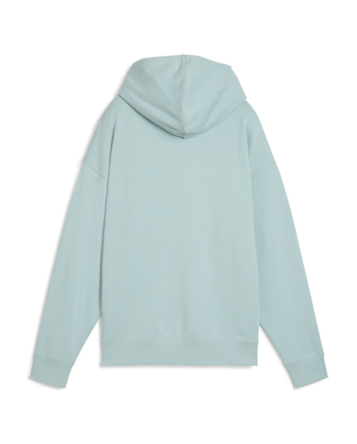 Bluza damska Puma ESS ELEVATED COMFORT HOODIE TR 68501867 Zielona - Sklep online Mastersport