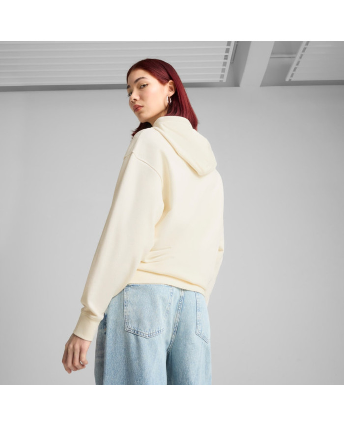 Bluza damska Puma ESS ELEVATED COMFORT HOODIE TR 68501899 Beżowa - Sklep online Mastersport