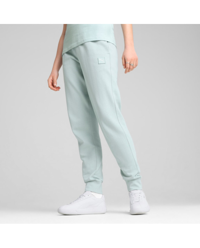 Spodnie damskie Puma ESS ELEVATED SWEATPANTS TR 68501967 Zielone - Sklep online Mastersport