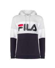 Bluza męska Fila NIGHT BLOOCKED HOODY M 687001A220 Szara - Sklep online Mastersport