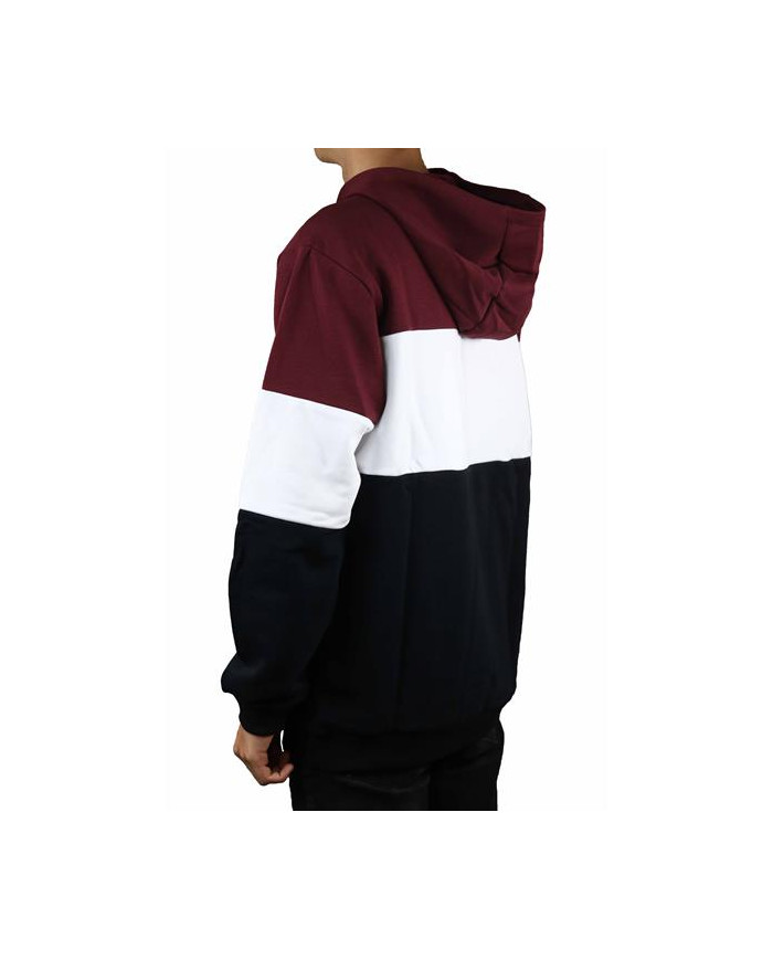 Bluza męska Fila NIGHT BLOOCKED HOODY M 687001A815 Czarna - Sklep online Mastersport