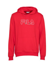 Bluza męska Fila LABAN HOODY M 687125006 Czerwona - Sklep online Mastersport