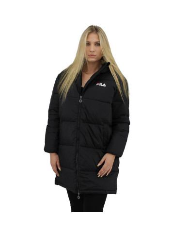 Kurtka damska Fila BRONWEN PUFF HOOD JKT W 687219002 Czarna - Sklep online Mastersport