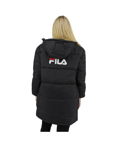 Kurtka damska Fila BRONWEN PUFF HOOD JKT W 687219002 Czarna - Sklep online Mastersport