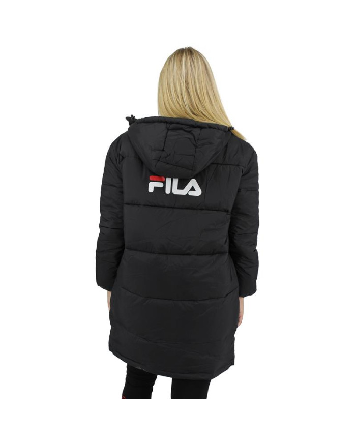 Kurtka damska Fila BRONWEN PUFF HOOD JKT W 687219002 Czarna - Sklep online Mastersport