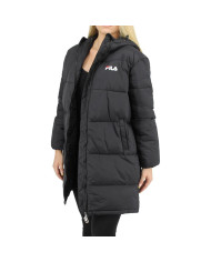 Kurtka damska Fila BRONWEN PUFF HOOD JKT W 687219002 Czarna - Sklep online Mastersport