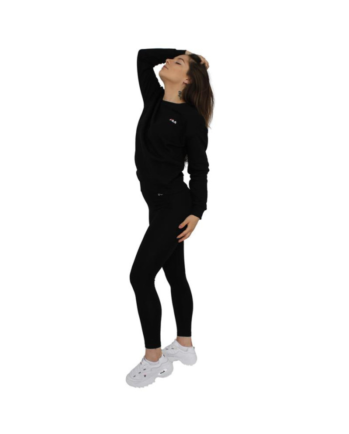 Bluza damska Fila EFFIE CREW SWEAT W 687467002 Czarna - Sklep online Mastersport