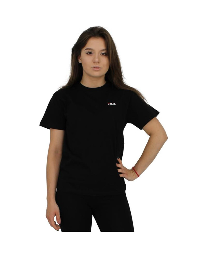 Koszulka damska Fila EARA TEE W 687469002 Czarna - Sklep online Mastersport