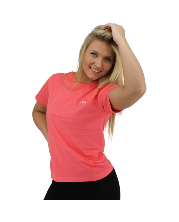 Koszulka damska Fila EARA TEE W 687469B011 Różowa - Sklep online Mastersport