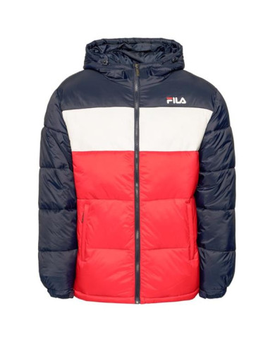 Kurtka męska Fila SCOOTER PUFFER JKT 687988G06 Czerwona - Sklep online Mastersport