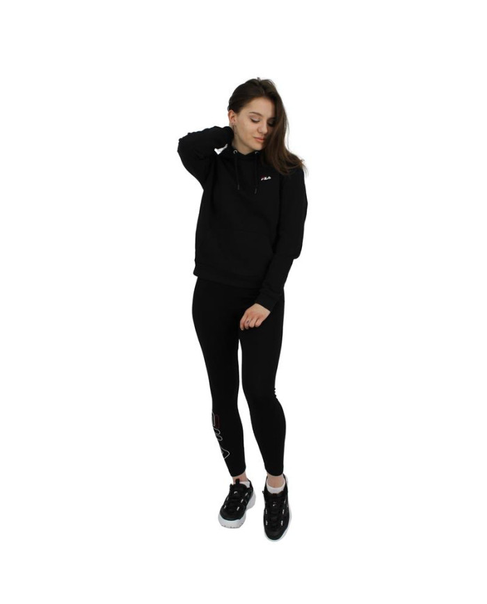 Bluza damska Fila EBBA HOODY W 688052002 Czarna - Sklep online Mastersport