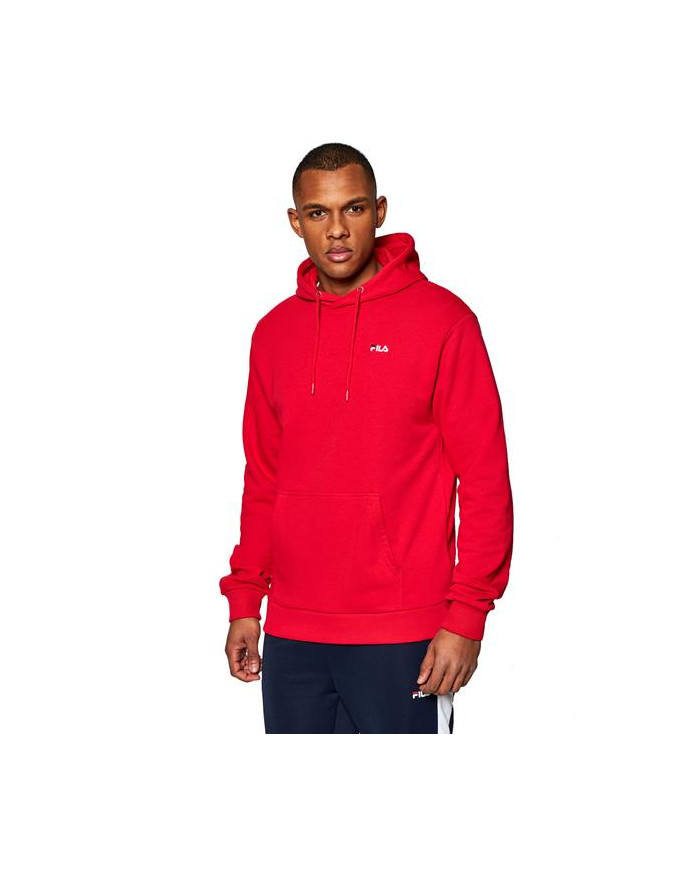 Bluza męska Fila EDISON HOODY M 688163006 Czerwona - Sklep online Mastersport