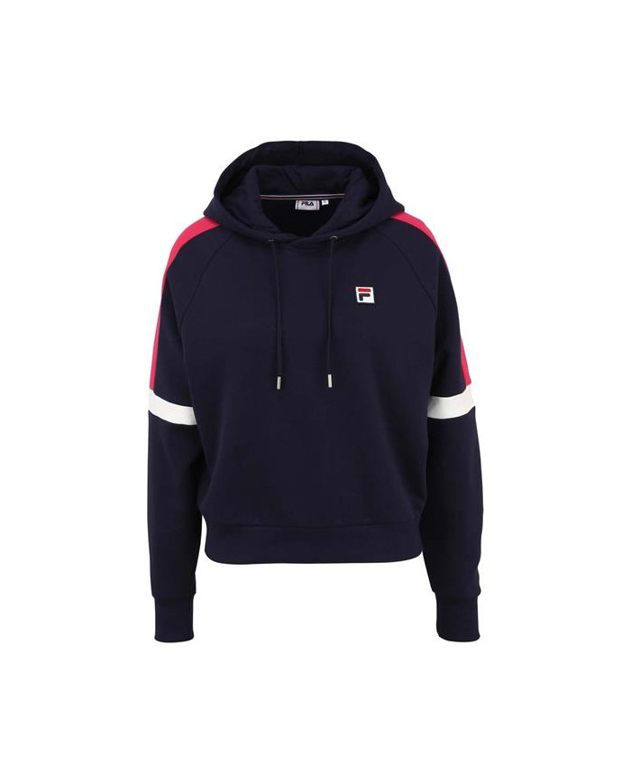 Bluza damska Fila CATE RAGLAN HOODY 688964B420 Niebieska - Sklep online Mastersport