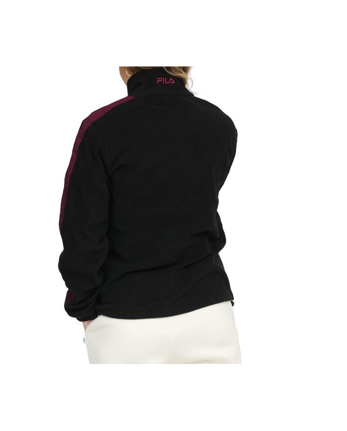 Kurtka damska Fila RINA FLEECE JACKET 689402B608 Czarna - Sklep online Mastersport