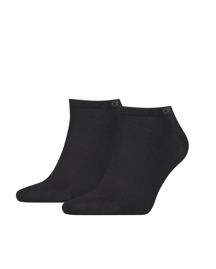 Skarpetki męskie Calvin Klein CK MEN SNEAKER 2P 701218707001 Czarne - Sklep online Mastersport