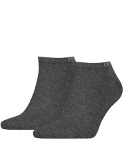 Skarpetki męskie Calvin Klein CK MEN SNEAKER 2P 701218707003 Szare - Sklep online Mastersport