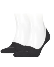 Skarpetki męskie Calvin Klein CK MEN FOOTIE MID CUT 2P 701218708001 Czarne - Sklep online Mastersport