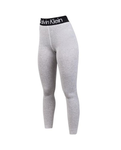 Spodnie damskie Calvin Klein CK WOMEN LEGGING 1P LOGO 701218762002 Szare - Sklep online Mastersport