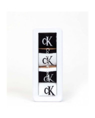 Skarpetki męskie Calvin Klein CKJ MEN SOCK 4P SPORT LOGO 701219837001 Czarne - Sklep online Mastersport