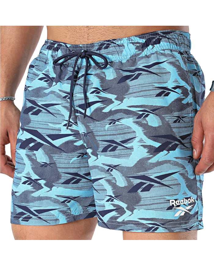 Szorty męskie Reebok SWIM SHORT ZEKE 71067BL Niebieskie - Sklep online Mastersport
