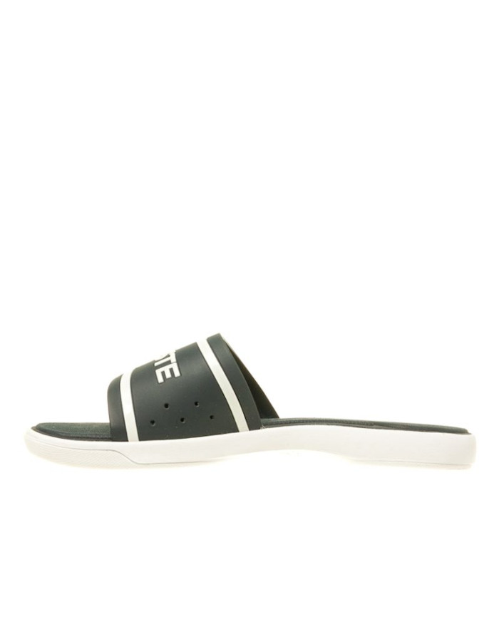 Klapki damskie Lacoste L.30 SLIDE CAW 735CAW0020092 Niebieskie - Sklep online Mastersport