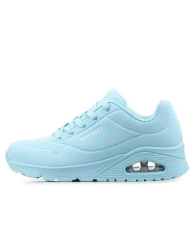 Buty damskie Skechers UNO 73690LTBL Niebieskie - Sklep online Mastersport