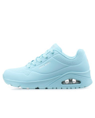 Buty damskie Skechers UNO 73690LTBL Niebieskie - Sklep online Mastersport