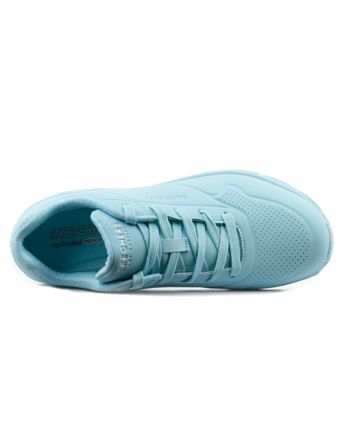 Buty damskie Skechers UNO 73690LTBL Niebieskie - Sklep online Mastersport