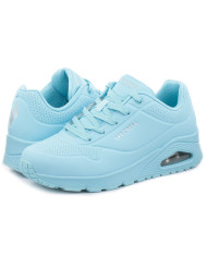 Buty damskie Skechers UNO 73690LTBL Niebieskie - Sklep online Mastersport