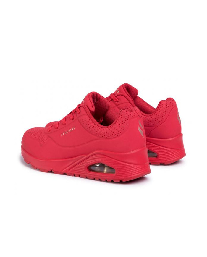 Buty damskie Skechers UNO 73690RED Czerwone - Sklep online Mastersport