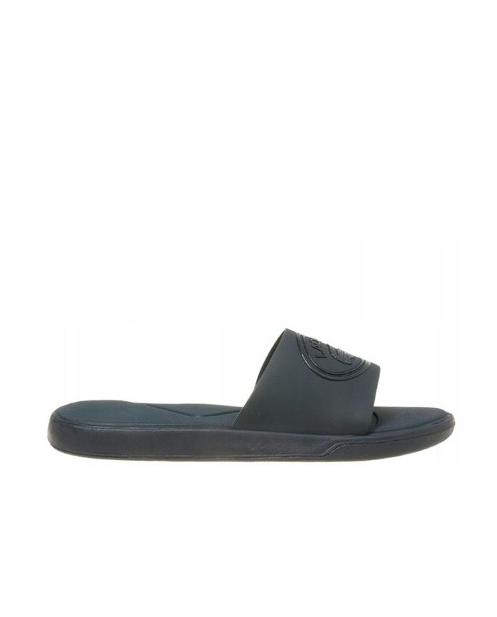 Klapki damskie Lacoste L.30 SLIDE 318 1 CAW 736CAW002195K Niebieskie - Sklep online Mastersport